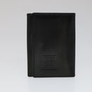 GIVENCHY Key Case Billfold Leather 4 Set Navy Black Auth bs21638-24