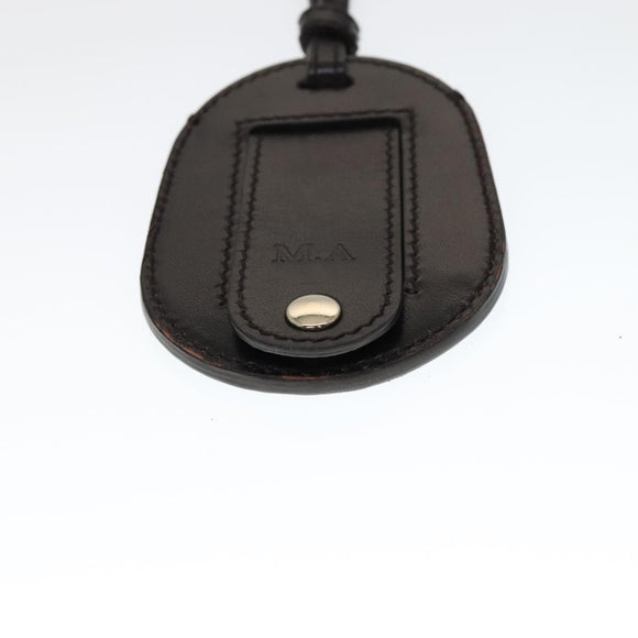 GIVENCHY Key Case Billfold Leather 4 Set Navy Black Auth bs21638