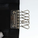 GIVENCHY Key Case Billfold Leather 4 Set Navy Black Auth bs21638-32
