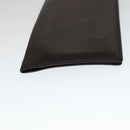 GIVENCHY Key Case Billfold Leather 4Set Navy Black Auth bs21638-5