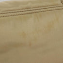 BURBERRY Blue Label Hand Bag Nylon Beige Auth bs21643-10