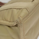 BURBERRY Blue Label Hand Bag Nylon Beige Auth bs21643-13