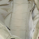 BURBERRY Blue Label Hand Bag Nylon Beige Auth bs21643-16