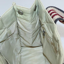 BURBERRY Blue Label Hand Bag Nylon Beige Auth bs21643-18