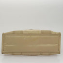 BURBERRY Blue Label Hand Bag Nylon Beige Auth bs21643-5