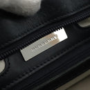 BURBERRY Shoulder Bag Canvas White Auth bs21644-17