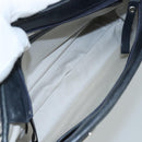 BURBERRY Shoulder Bag Canvas White Auth bs21644-12