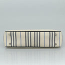 BURBERRY Shoulder Bag Canvas White Auth bs21644-5