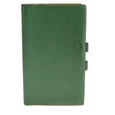 HERMES Day Planner Cover Leather Green Auth bs21645-13