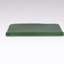 HERMES Day Planner Cover Leather Green Auth bs21645-4