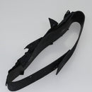 CHANEL Belt Leather 29.9"" Black CC Auth bs21650-7