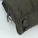 PRADA Tote Bag Nylon Khaki Auth bs21656-14