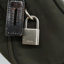 PRADA Tote Bag Nylon Khaki Auth bs21656-17