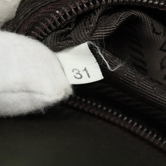 PRADA Tote Bag Nylon Khaki Auth bs21656