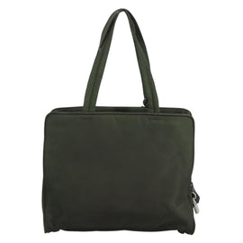 PRADA Tote Bag Nylon Khaki Auth bs21656 - 0