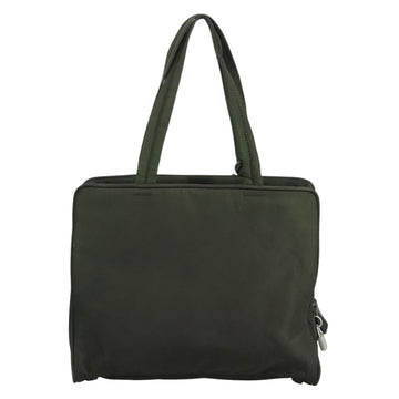 PRADA Tote Bag Nylon Khaki Auth bs21656 - 0