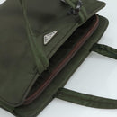 PRADA Tote Bag Nylon Khaki Auth bs21656-6