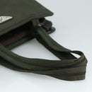 PRADA Tote Bag Nylon Khaki Auth bs21656-7