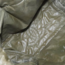 CHANEL Cococoon Tote Bag Nylon Wine Red Silver CC Auth bs21665-10