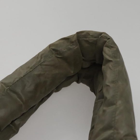 CHANEL Cococoon Tote Bag Nylon Wine Red Silver CC Auth bs21665