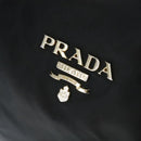 PRADA Boston tas nylon kaki goud Auth bs21678-17