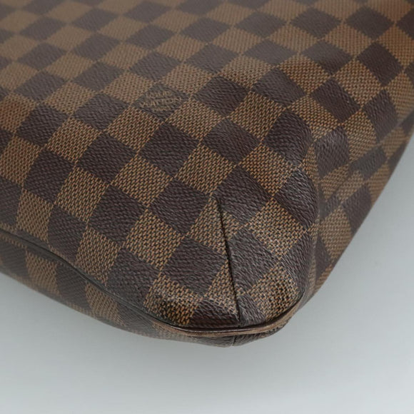 LOUIS VUITTON Damier Ebene Bloomsbury PM Shoulder Bag N42251 LV Auth bs21702
