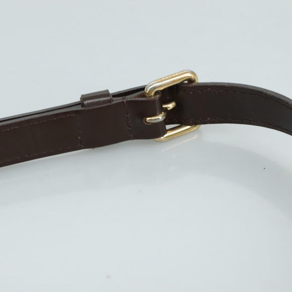 LOUIS VUITTON Damier Ebene Bloomsbury PM Shoulder Bag N42251 LV Auth bs21702