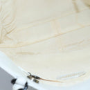 CHANEL Tote Bag Lamb Skin White CC Auth bs21711-11