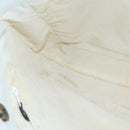 CHANEL Tote Bag Lamb Skin White CC Auth bs21711-18