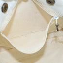CHANEL Tote Bag Lamb Skin White CC Auth bs21711-20