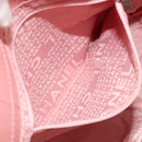 CHANEL Choco Bar Tote Bag Caviar Skin Pink CC Auth bs21715-23