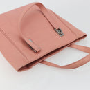 CHANEL Choco Bar Tote Bag Caviar Skin Pink CC Auth bs21715-6