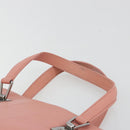 CHANEL Choco Bar Tote Bag Caviar Skin Pink CC Auth bs21715-8