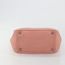 CHANEL Choco Bar Tote Bag Caviar Skin Pink CC Auth bs21715-5