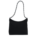 Salvatore Ferragamo Shoulder Bag Canvas Black Auth bs21726-13