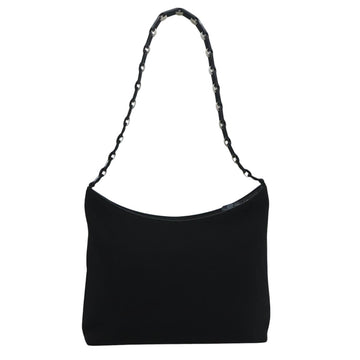 Salvatore Ferragamo Shoulder Bag Canvas Black Auth bs21726 - 0