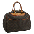 LOUIS VUITTON Monogram Deauville Hand Bag M47270 LV Auth bs21732-1