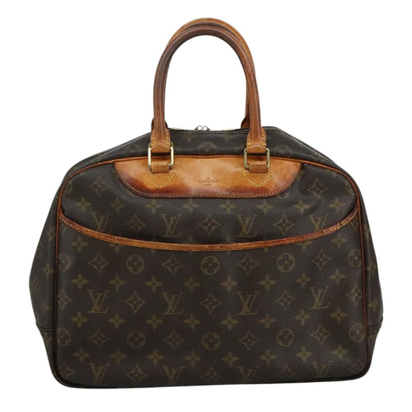 LOUIS VUITTON Monogram Deauville Hand Bag M47270 LV Auth bs21732