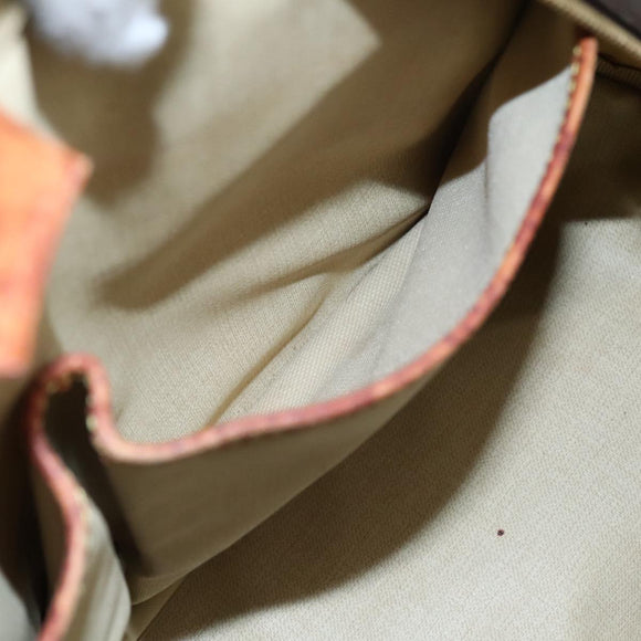 LOUIS VUITTON Monogram Deauville Hand Bag M47270 LV Auth bs21732