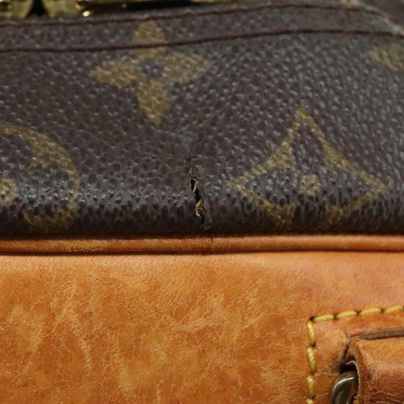 LOUIS VUITTON Monogram Deauville Hand Bag M47270 LV Auth bs21732