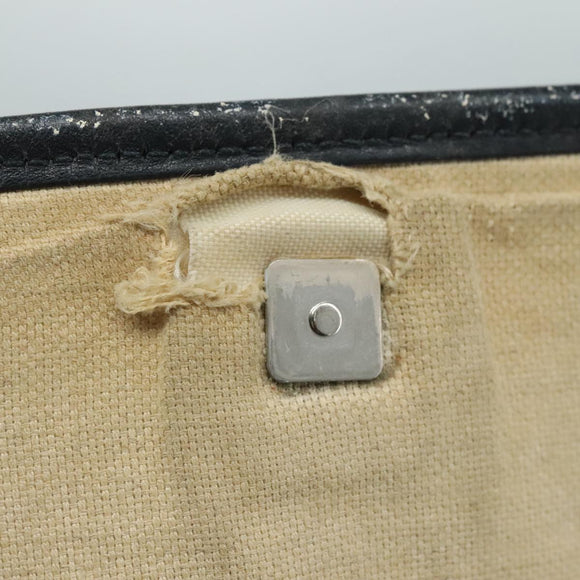 GUCCI GG Supreme Shoulder Bag PVC Navy 223666 Auth bs21744