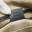 GUCCI GG Supreme Shoulder Bag PVC Navy 223666 Auth bs21744-12