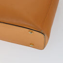 CELINE Tote Bag Leather Orange Auth bs21751-12