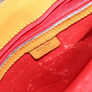 CELINE Tote Bag Leather Orange Auth bs21751-14