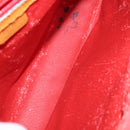 CELINE Tote Bag Leather Orange Auth bs21751-15