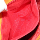 CELINE Tote Bag Leather Orange Auth bs21751-18