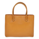 CELINE Tote Bag Leather Orange Auth bs21751-2