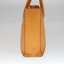 CELINE Tote Bag Leather Orange Auth bs21751-4