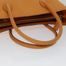 CELINE Tote Bag Leather Orange Auth bs21751-7