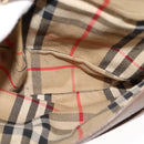 Burberrys Shoulder Bag Leather Brown Silver Auth bs21793-11